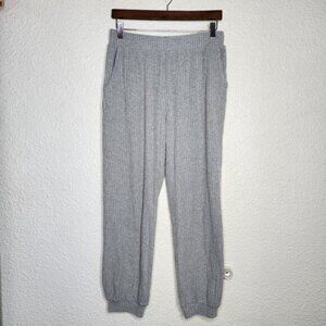 Spiritual Gangster Colette Rib Slim Jogger in Heather Women's Size Medium